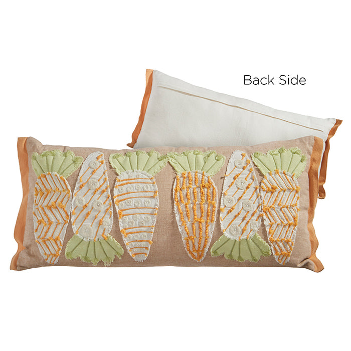 Carrot Lumbar Pillow