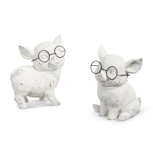 Pig with Glasses