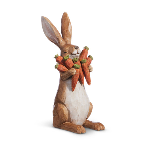 Brown Bunny with Carrots