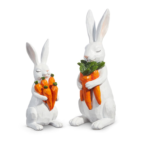 Small Bunny with Carrots