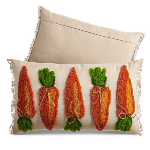 Loop & Knot Carrot Lumbar Pillow