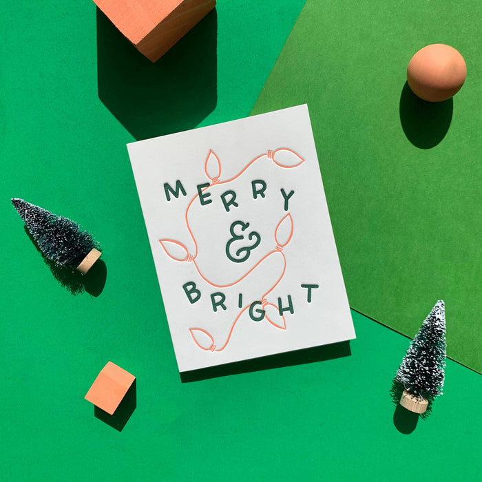 Merry & Bright Lights Card