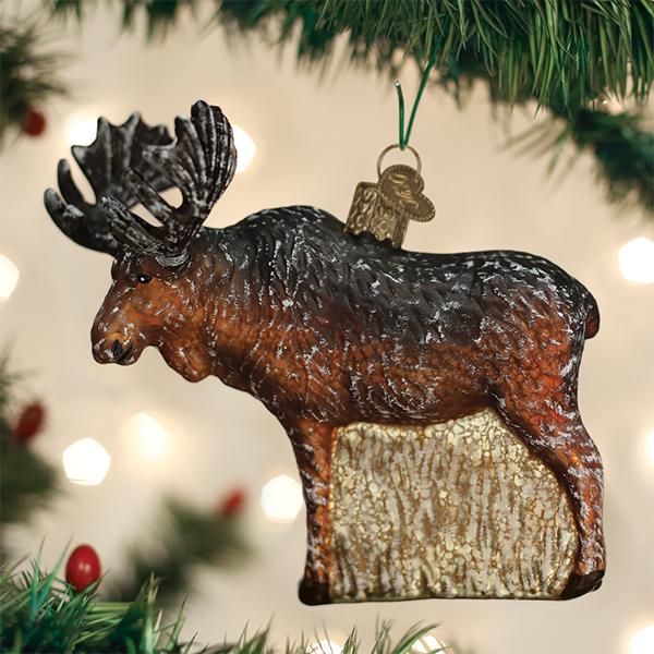 Vintage Moose Ornament