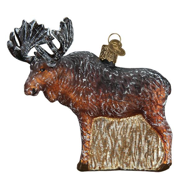 Vintage Moose Ornament