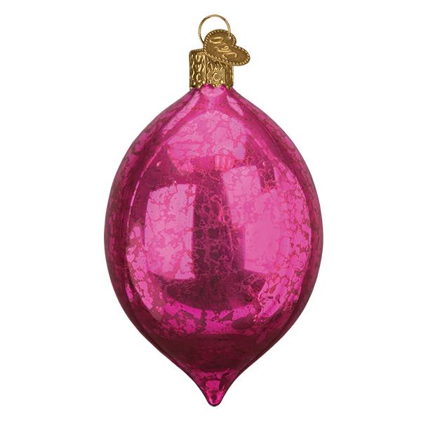 Dazzling Fuchsia Reflection Ornament