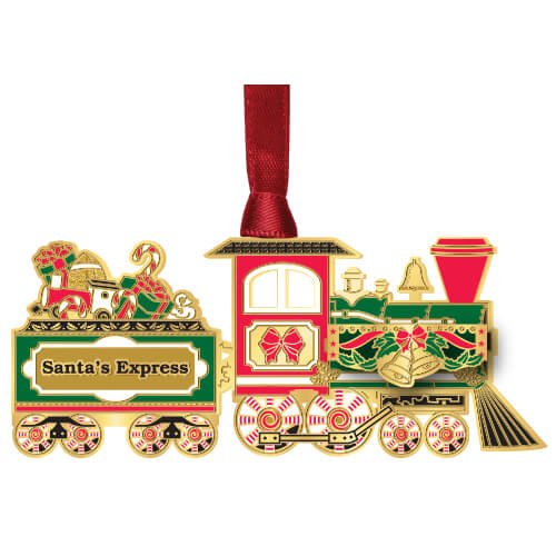 Santa's Express Train Ornament