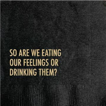 Drinking Feelings Cocktail Napkins
