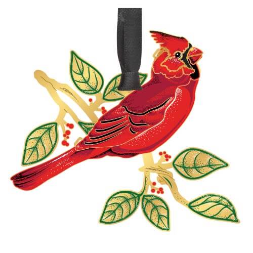 Cardinal in Nature Ornament