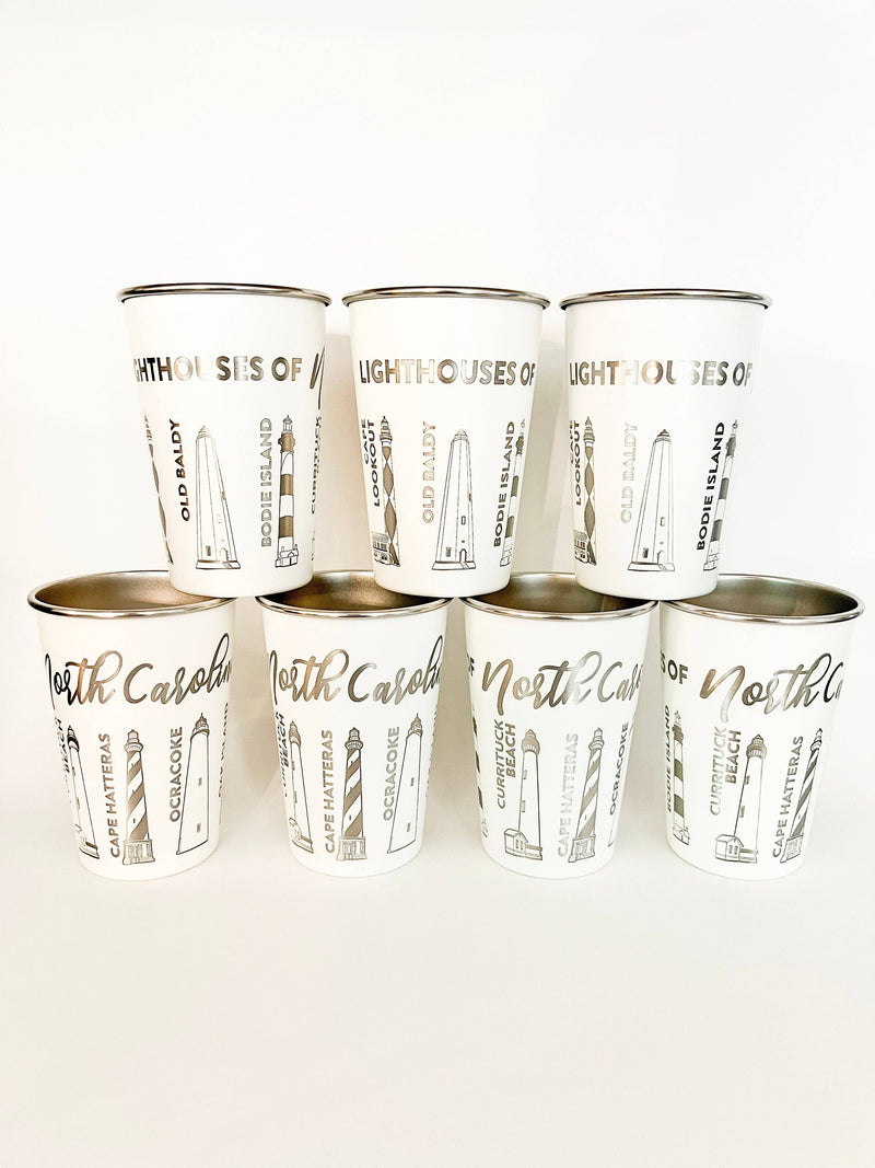 NC Lighthouses Pint Cup