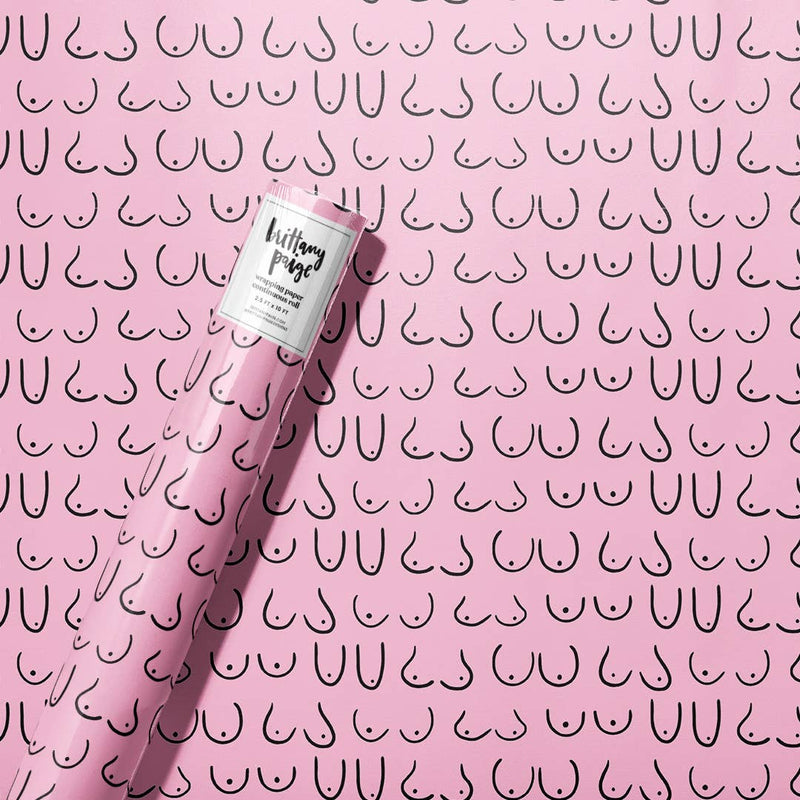 Boobs Wrapping Paper