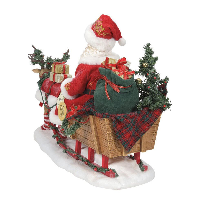 Through the Woods Santa