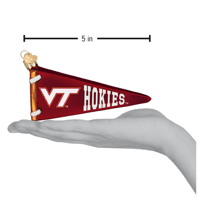 Virginia Tech Pennant Ornament