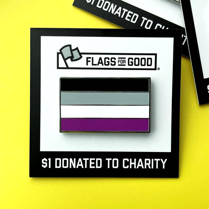 Asexual Pride Flag Pin