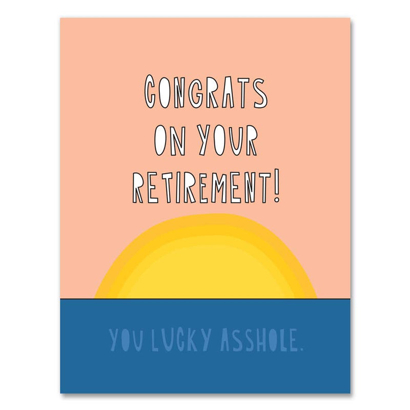 Lucky Retirement Card