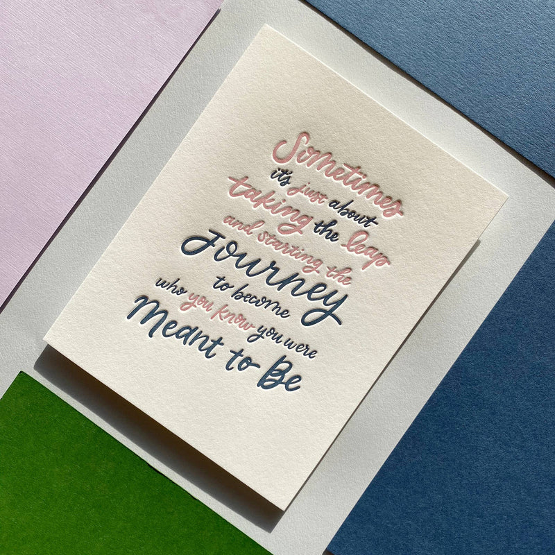 Meant to Be Card
