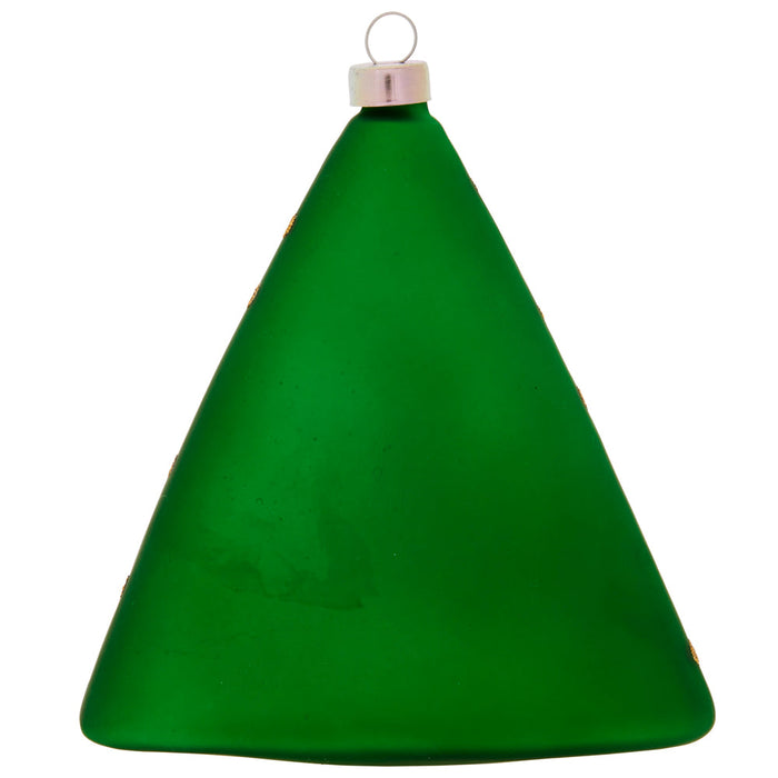 Tinsel Triangle Tree Ornament