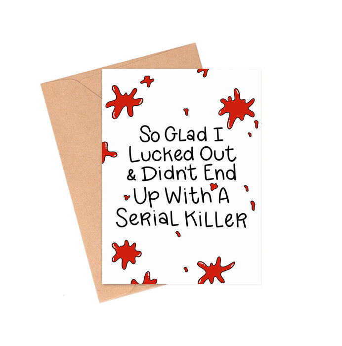 Not A Serial Killer Card