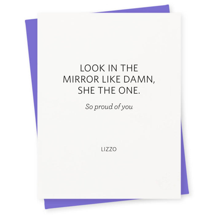 Lizzo Friendship Card
