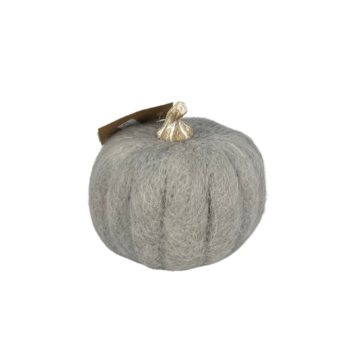 Felted Wool Pumpkin
