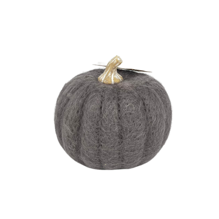 Felted Wool Pumpkin