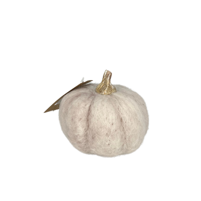 Felted Wool Pumpkin