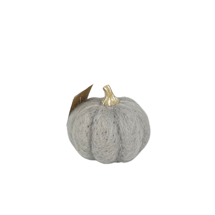 Felted Wool Pumpkin