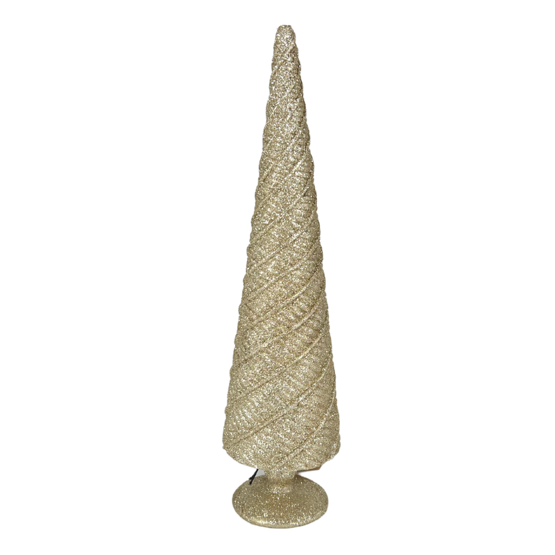 Embossed Champagne Tree