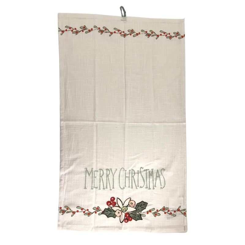 Floral Cotton Tea Towels