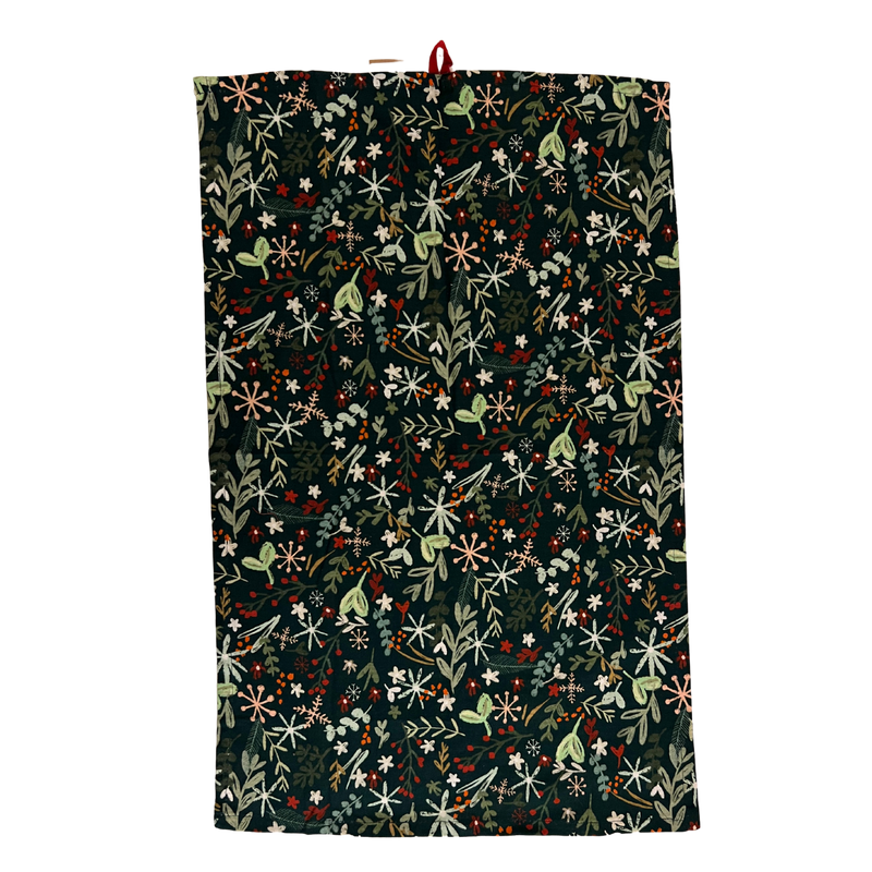 Holiday Print Tea Towels