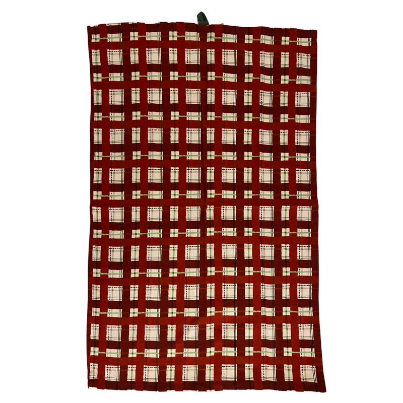 Holiday Print Tea Towels