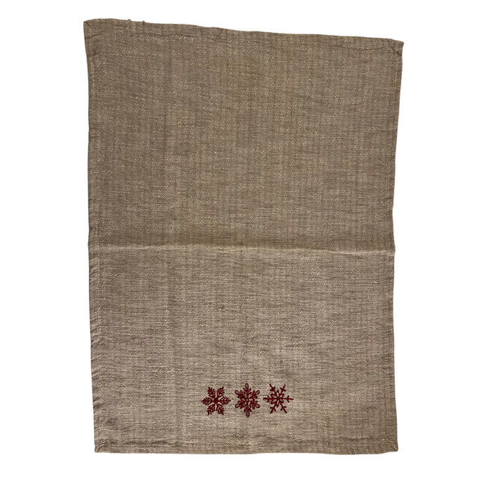 Embroidered Tea Towel