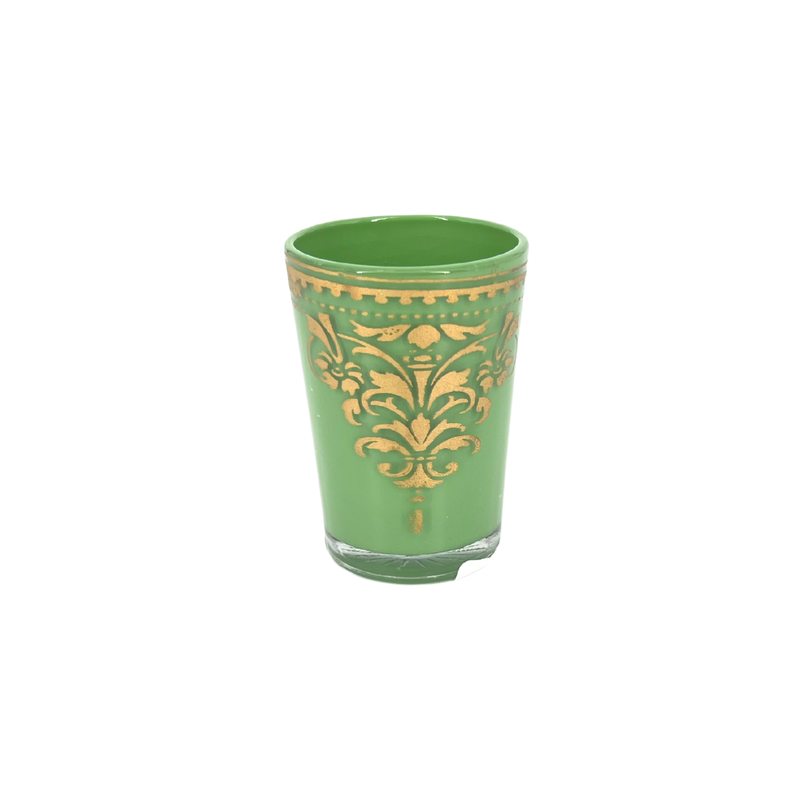 Golden Glass Tealight Holder