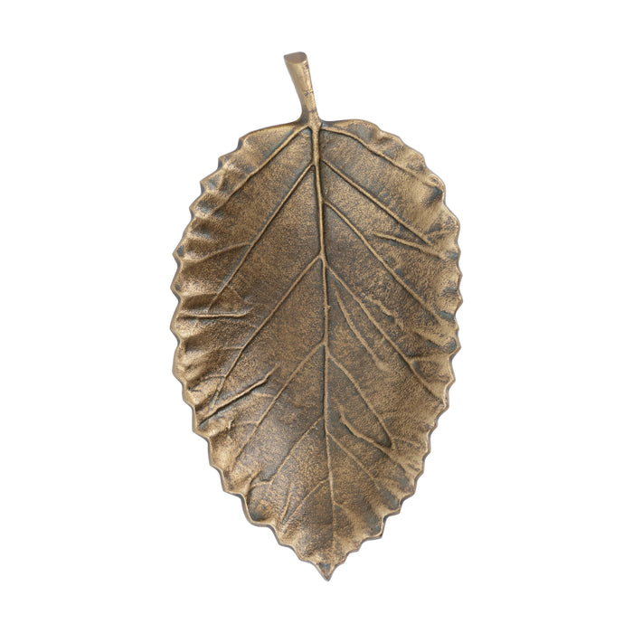 Brass Leaf Tray