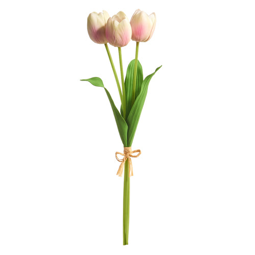 Real Touch Light Pink Tulip Bundle
