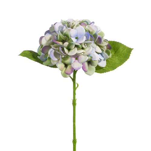 Real Touch Green & Purple Hydrangea