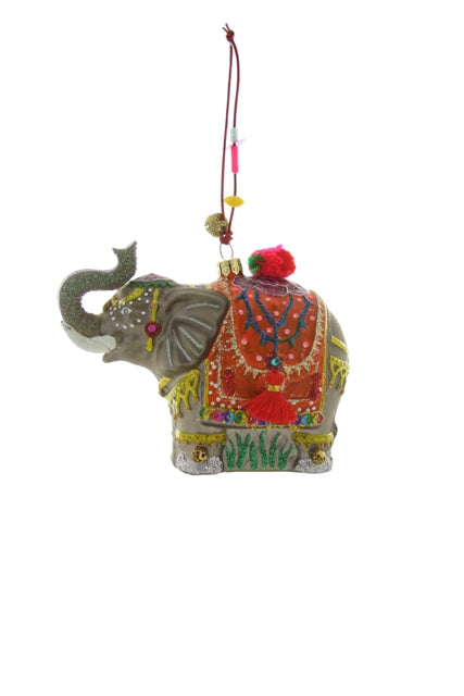 Exquisite Palace Elephant Ornament