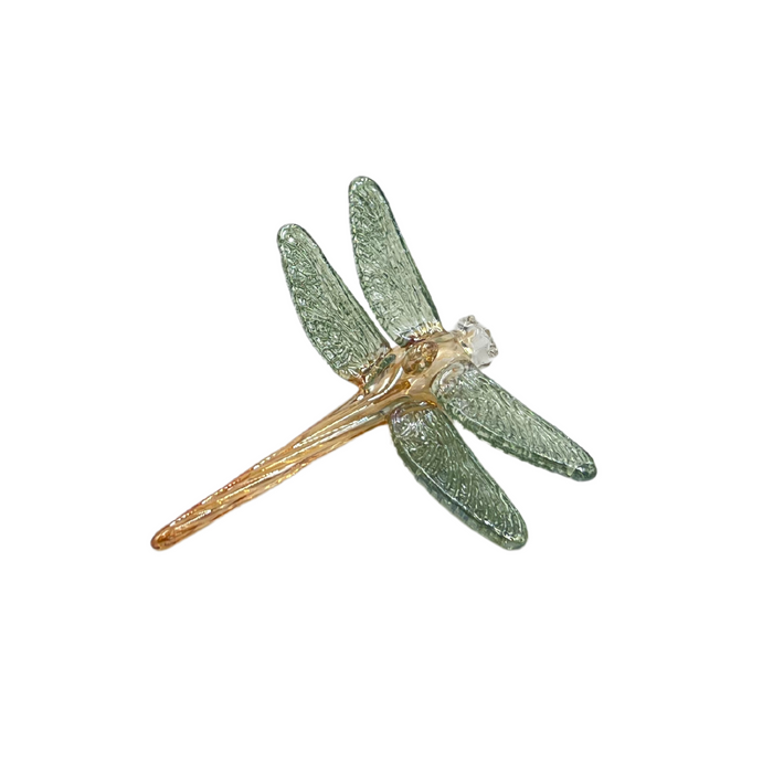 Glass Dragonfly Ornament