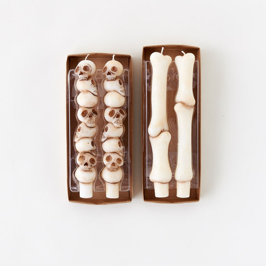 Skulls & Bone Taper Candles