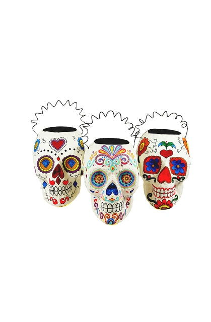 Sugar Skull Candy Buckets