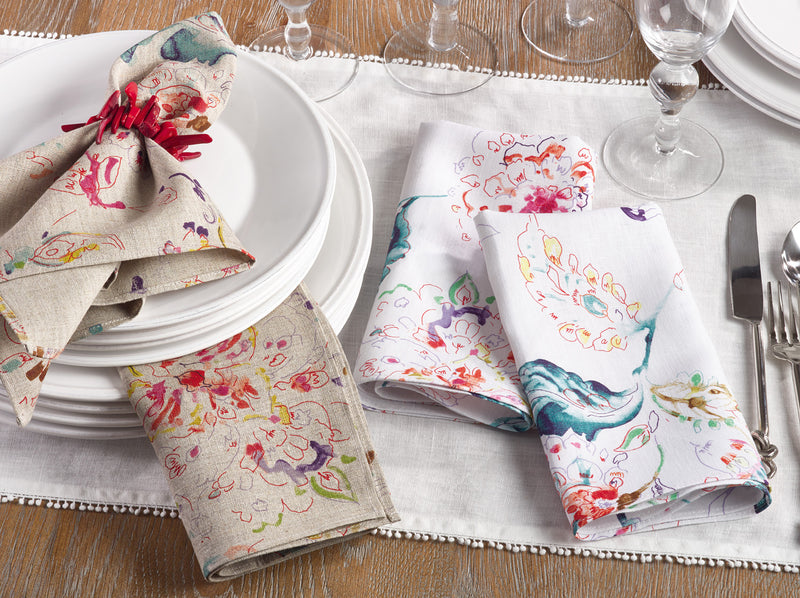 Printed Floral Napkin