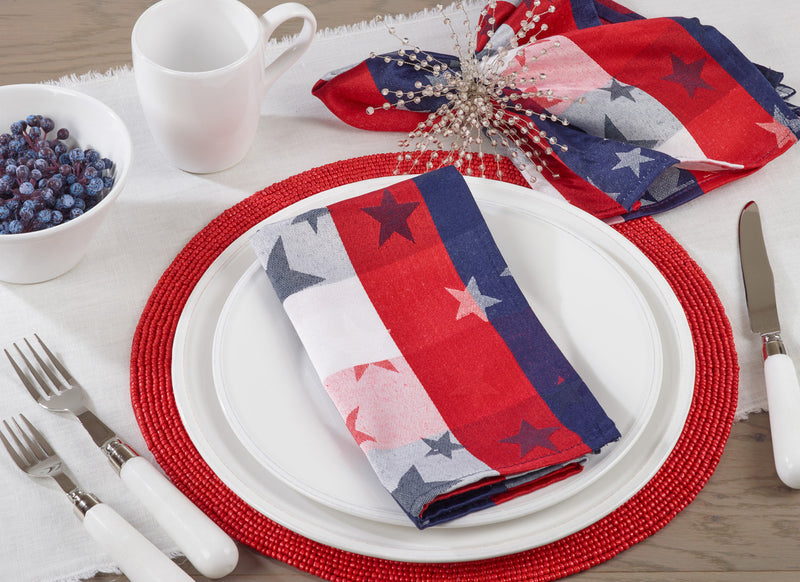 Americana Checkered Napkins