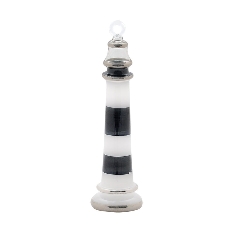 Glass Bodie Island Lighthouse Ornament
