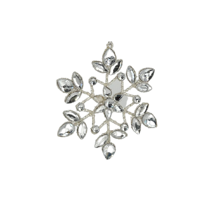 Dazzling Snowflake Ornaments