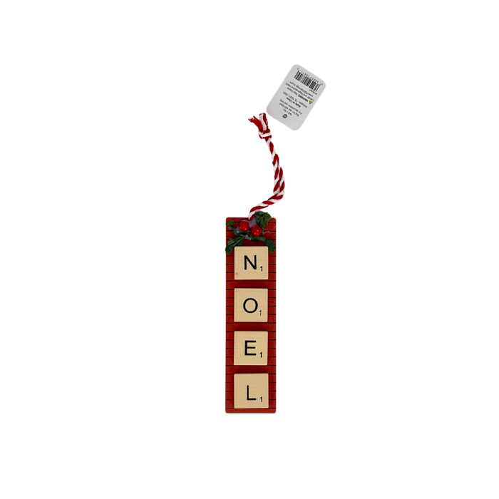 Letter Game Ornament