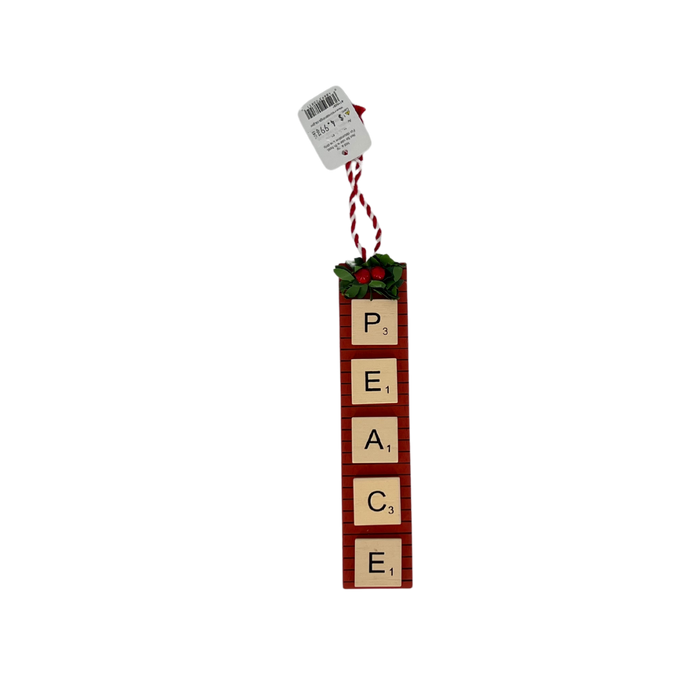 Letter Game Ornament