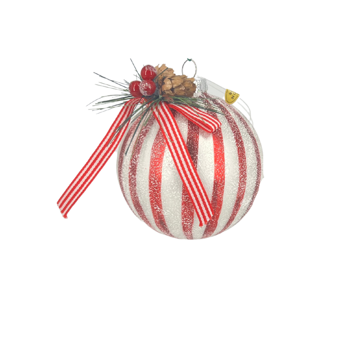 Peppermint Stripes Ornament