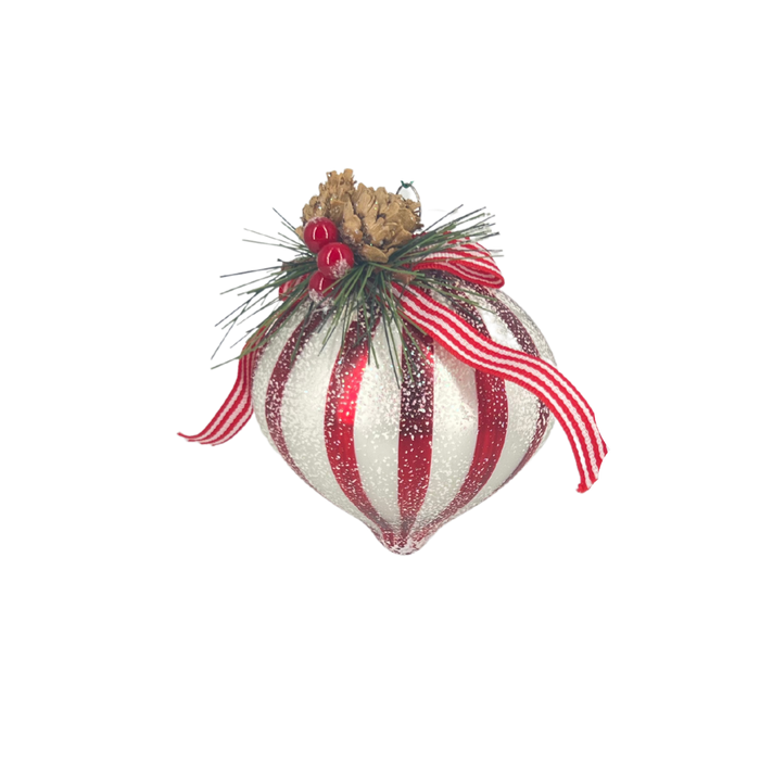 Peppermint Stripes Ornament