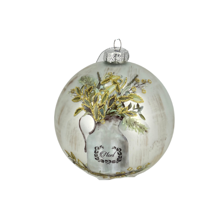 Painted Floral Ornament