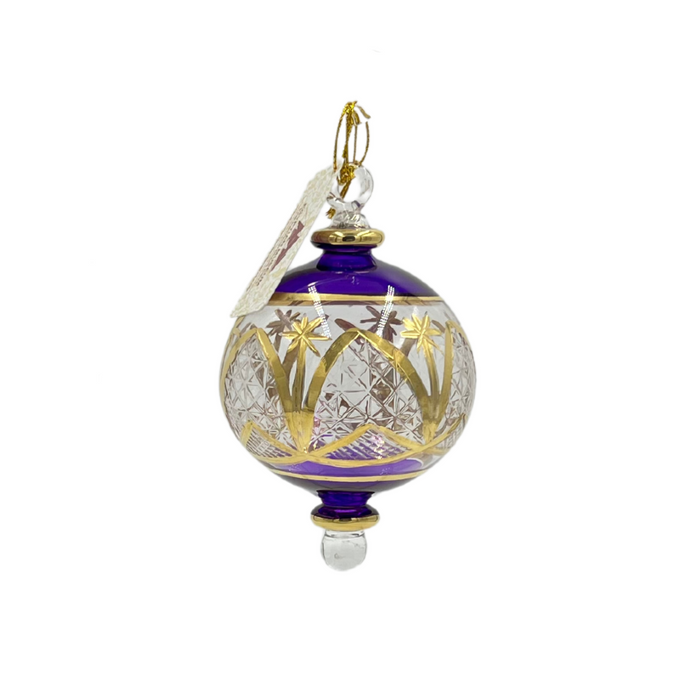 Glass Bethlehem Star Ornament