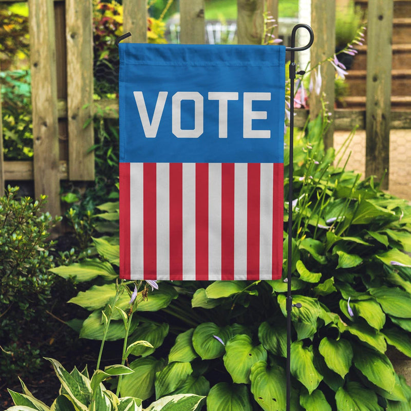Vote Garden Flag